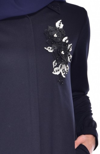 Navy Blue Abaya 0153 -03