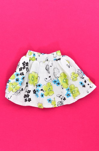 Green Baby and Children`s Skirt 9497-03