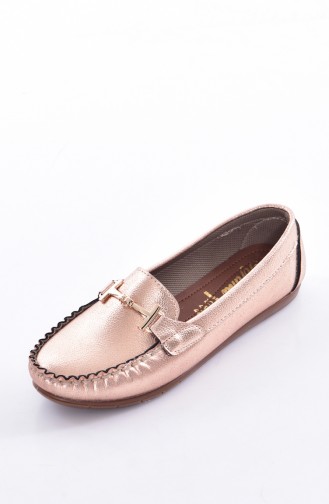 Copper Woman Flat Shoe 50197-04
