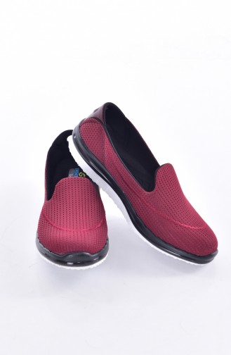 Claret red Sport Shoes 50195-09