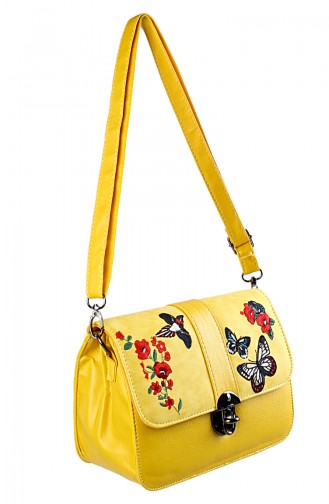 Yellow Shoulder Bag 42603S-12