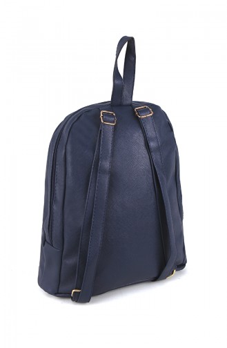 Navy Blue Backpack 10399LA-01