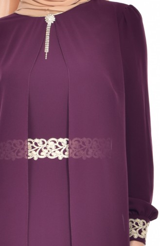 Robe Hijab FY 52221-02 Plum 52221-02