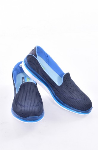 Navy Blue Sport Shoes 50195-08