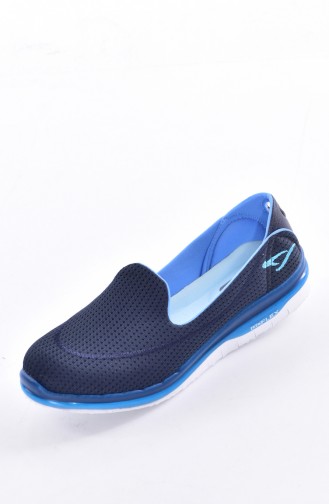 Navy Blue Sport Shoes 50195-08