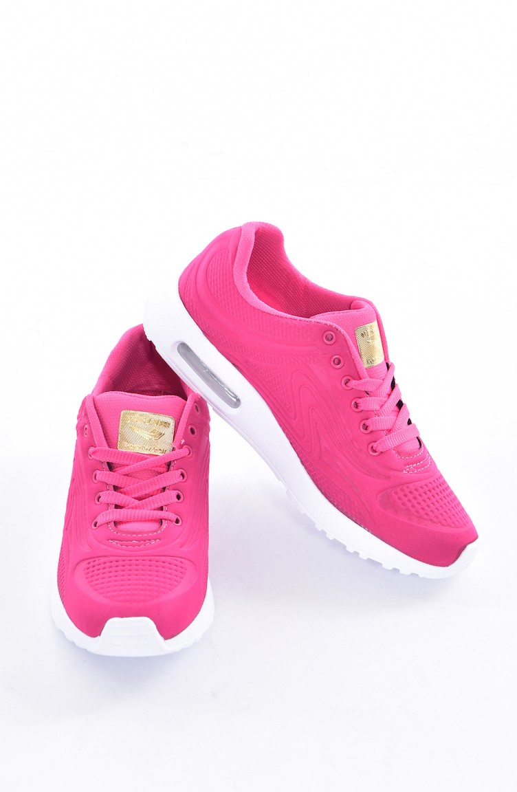 sport shoes pink