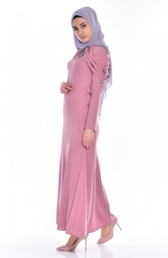 Robe Hijab Poudre 3384-02