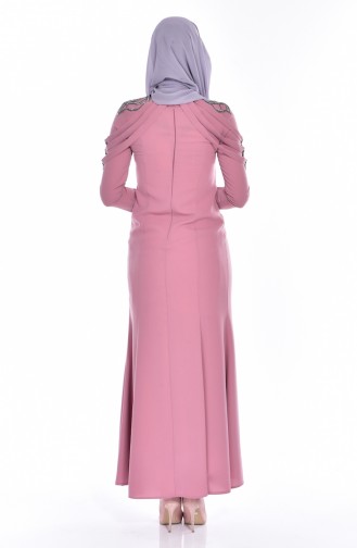 Robe Hijab Poudre 3384-02