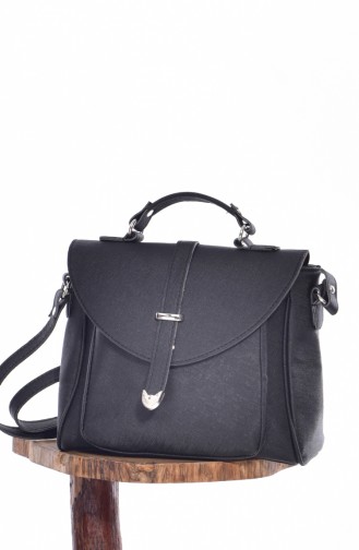 Black Shoulder Bag 843A-12
