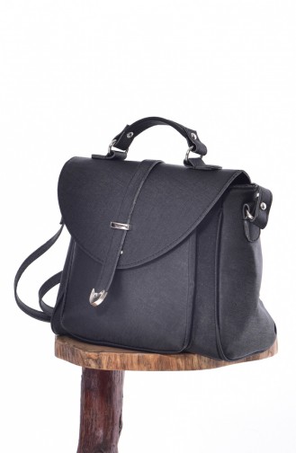 Black Shoulder Bag 843A-12