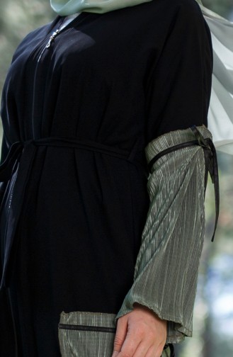 Khaki Abaya 7744-03