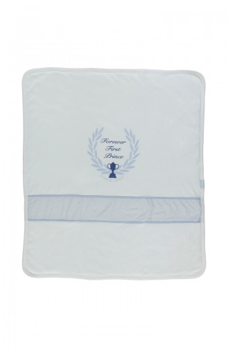 Bebetto Cotton Fiber Blanket B543-MV Blue 543-MV