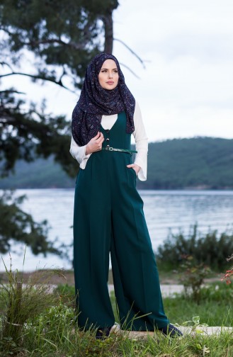 Emerald Green Jumpsuits 7150-02