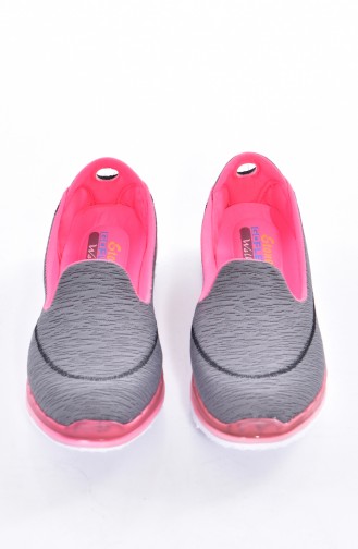 Bayan Spor Ayakkabı 50195-13 Füme