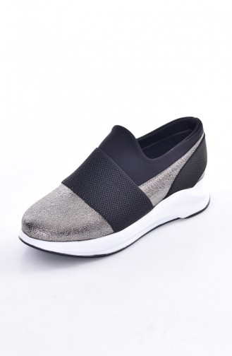 Silver Gray Sport Shoes 50212-02
