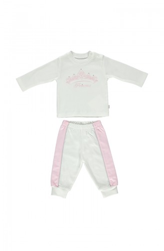 Bebetto Baby Cotton Suit F962-PMB-01 Pink 962-PMB-01