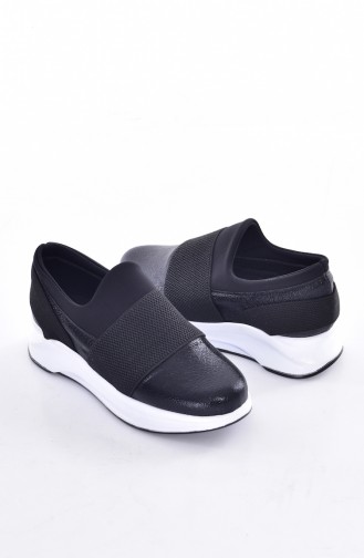 Bayan Spor Ayakkabı 50212-01 Siyah