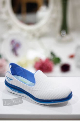 White Sport Shoes 8YAZA0253118