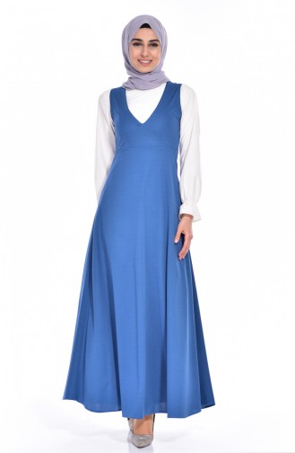 Indigo Hijab Dress 2000-03
