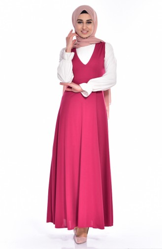 Plum Hijab Dress 2000-01