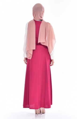 Plum Hijab Dress 2000-01