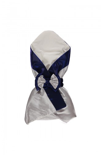 Bebetto Bow Swaddle P354-LACI Navy 354-LACI