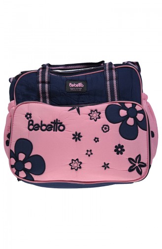 Bebetto Jumbo Tasche P702-LACIPMB Dunkelblau Pink 702-LACIPM