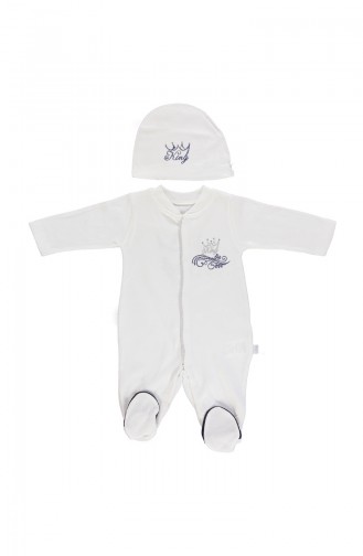 Bebetto Vêtement Bébé 2 Pieces T1372-LACI Bleu Marine 1372-LAC