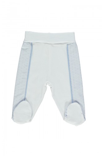 Bebetto Cotton Footed Pants T1454-Mv Blue 1454MV