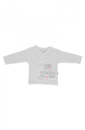Bebetto Cotton Snap Shirt T1518-GMS Silver 1518-GMS