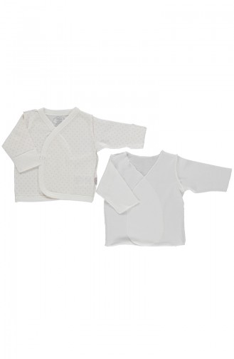 Bebetto Cotton Snap Shirt & Body Suit 2 Pcs T1538-GLKRS Dried Rose 1538-GLKRS