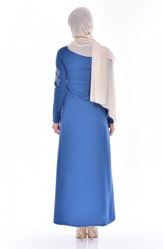 Robe Hijab Indigo 2009-06