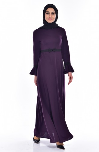 Purple İslamitische Jurk 0039-03