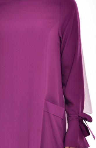 BWEST Pocket Tunic 8133-02 Plum 8133-02