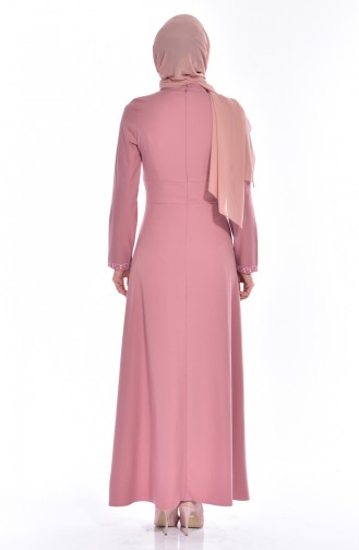 Robe Hijab Poudre 81547-01