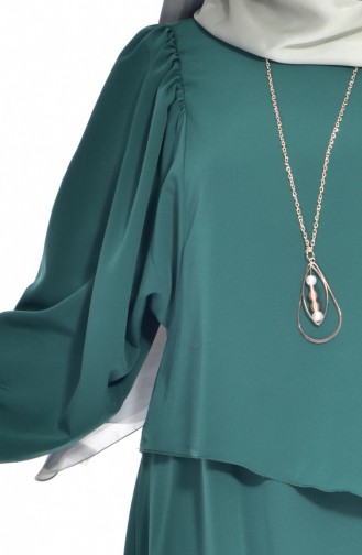 Necklace Tunic 8129-06 Emerald Green 8129-06