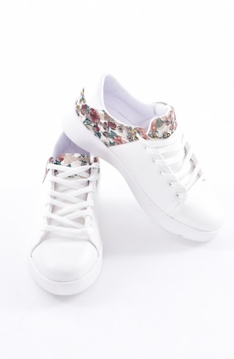 White Casual Shoes 50219-01
