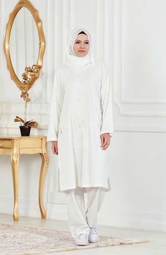 Sefamerve Ensemble Omra 1006-01 Ecru 1006-01