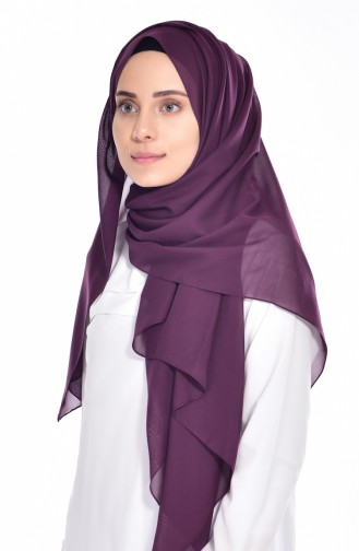 Dark Purple Shawl 17