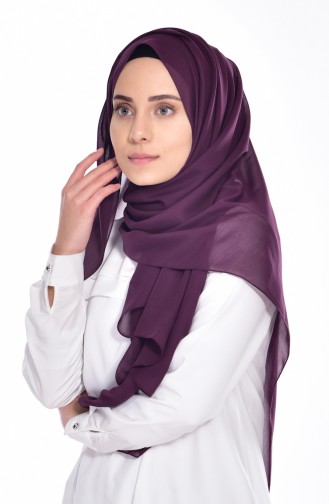Dark Purple Shawl 17