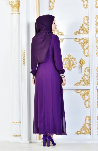 Hijab Kleid FY 52221-19 Lila 52221-19