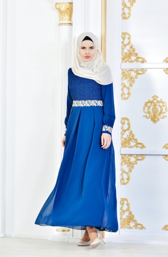 Hijab Kleid FY 51983-19 Petroleum 51983-19