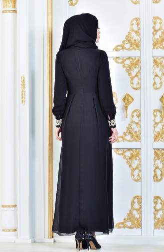 Robe Hijab Noir 51983-07