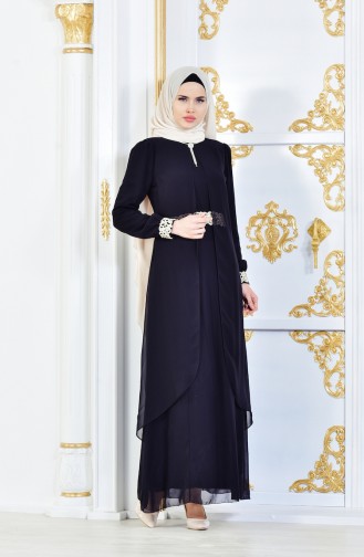 Robe Hijab Noir 52221-06