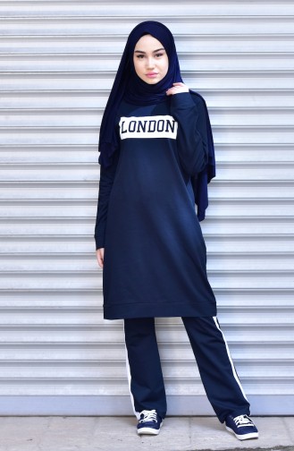 Navy Blue Tracksuit 18049-02