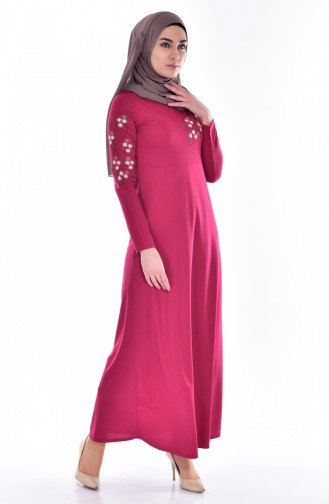 Plum Hijab Dress 2008-04