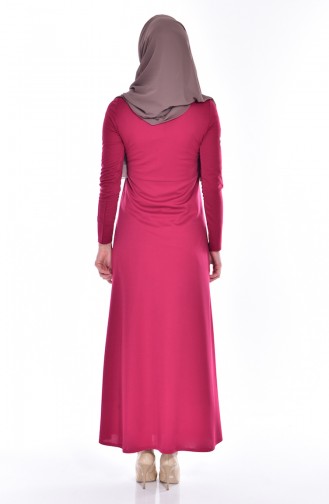Plum Hijab Dress 2008-04