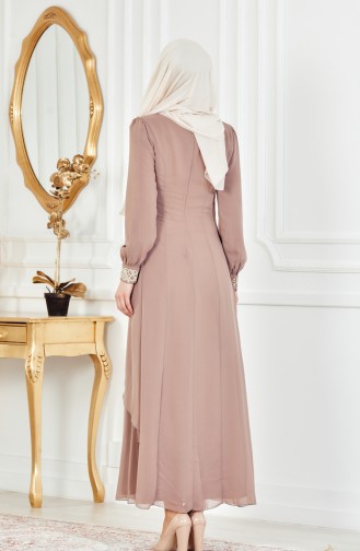 Mink Hijab Dress 52221-10