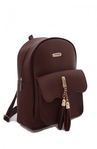 Bayan Sırt Çantası 100-003-821W-01 Bordo Prada