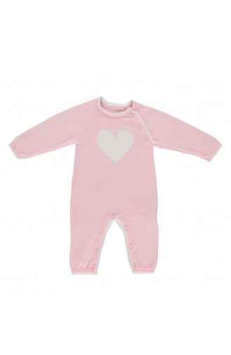 Baby Knitwear Overalls TR122-EKRPMB Light Beige Pink 122-EKRPMB